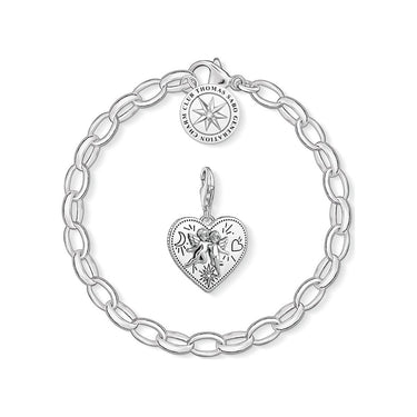 Thomas Sabo Silberarmband mit Anhänger 925er Silber SET0595-643-14
